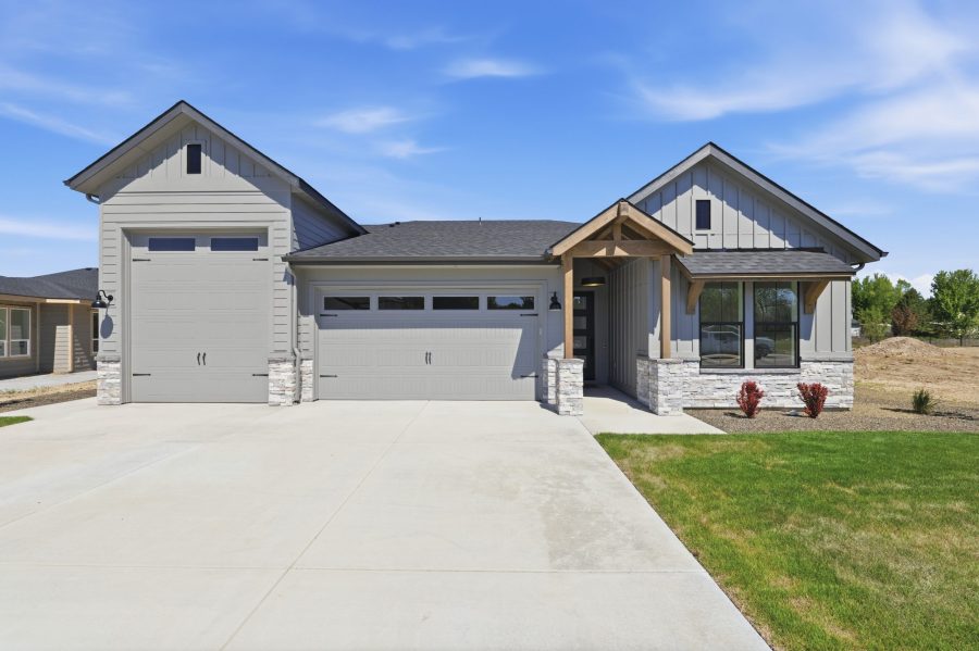 Exterior of 544 W Millstone St Middleton, ID 83644 | move-in ready home for sale | Generation Homes Northwest