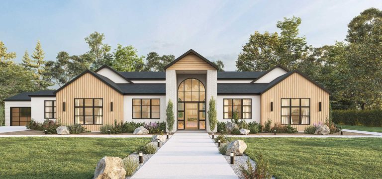 Exterior rendering of the Aurora, the 2026 GRO Parade of Homes entry by Generation homes NW.