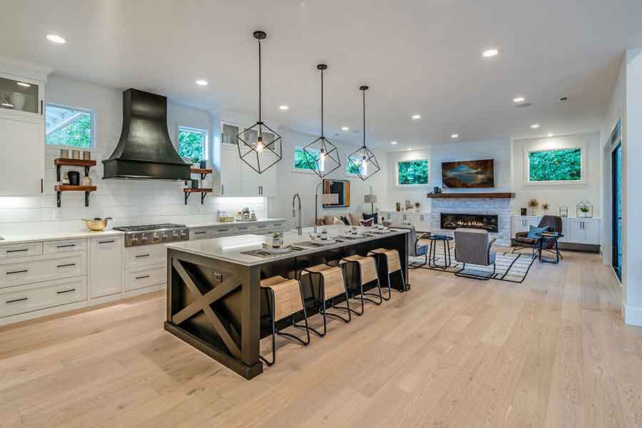 The Whitby Custom Home Kitchen