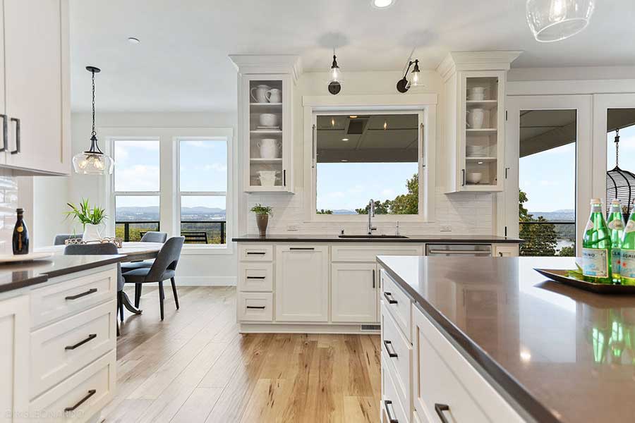 The Lily Custom Home Kitchen