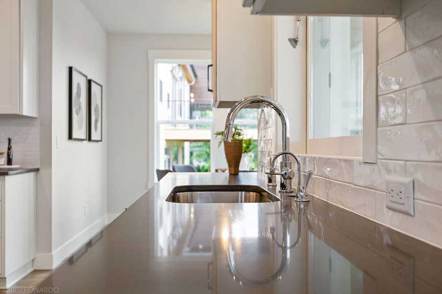 The Lily Custom Home Kitchen Sink