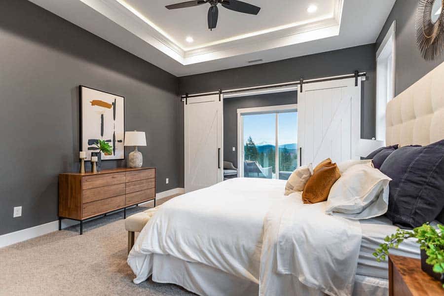 The Hart Custom Home Bedroom