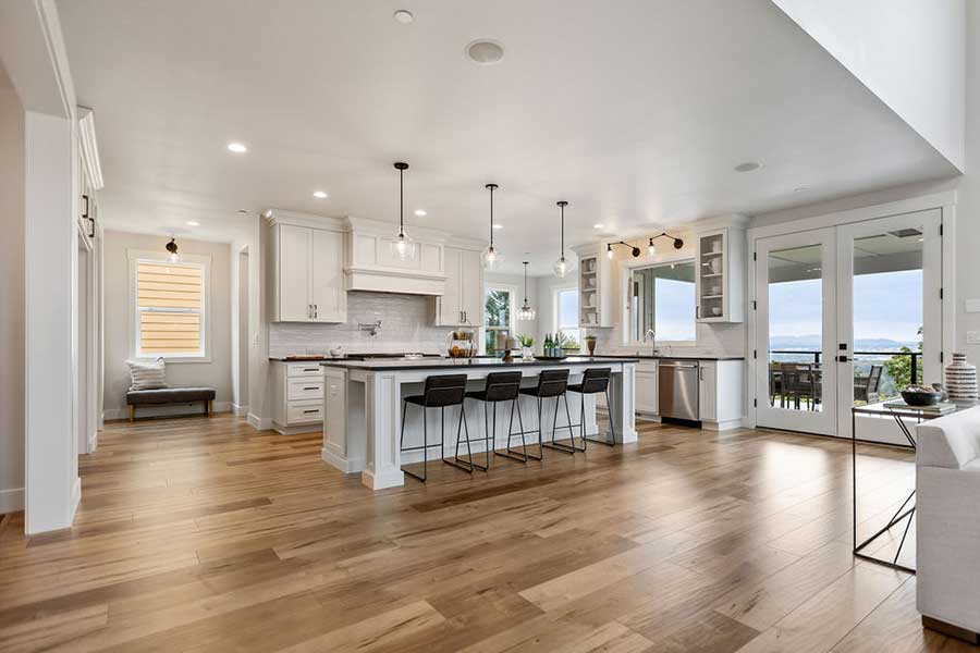 The Lily Custom Home Kitchen