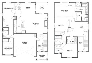 Alexandria-2607-MultiGen-Floorplan - Generation Homes NW