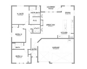 Dayton custom home plan