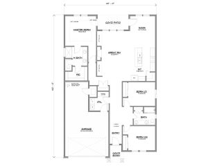 Lewiston 2 custom home plan