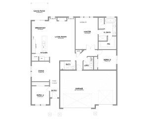 Richmond custom home plan
