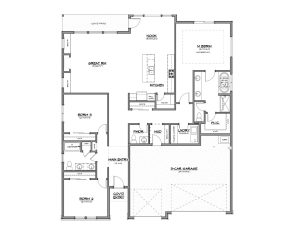 Glenwood custom floor plan