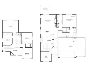 Hanover custom floor plan