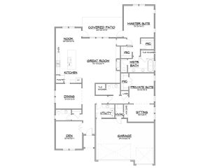 Arlington custom floor plan