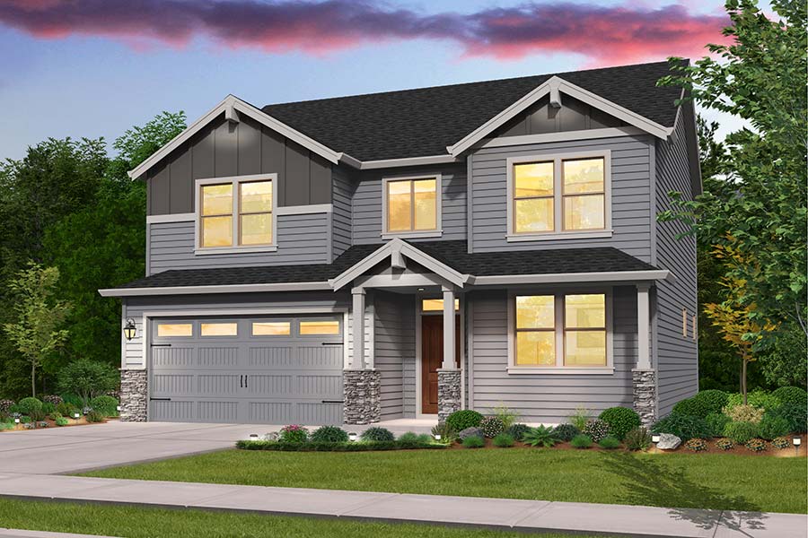 Signature Collection | The Rockford 2-car Northwest | Generation Homes Northwest