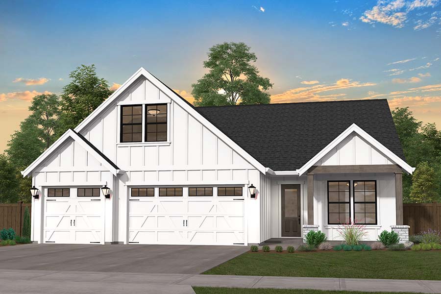 Signature Collection | The Augusta Farmhouse | Generation Homes Northwest
