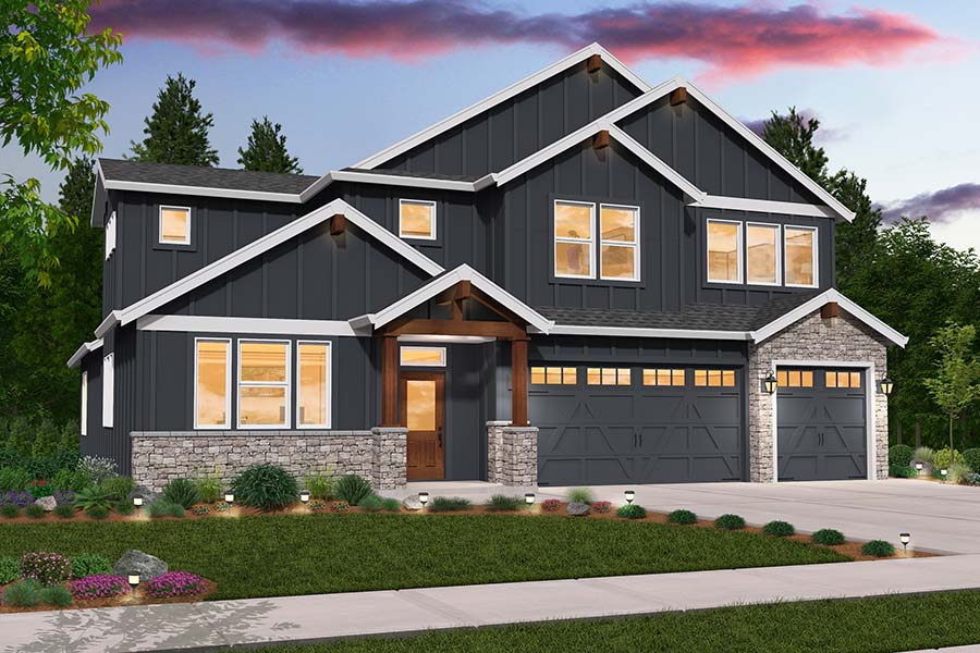 Signature Collection | The Hancock Farmhouse | Generation Homes Northwest