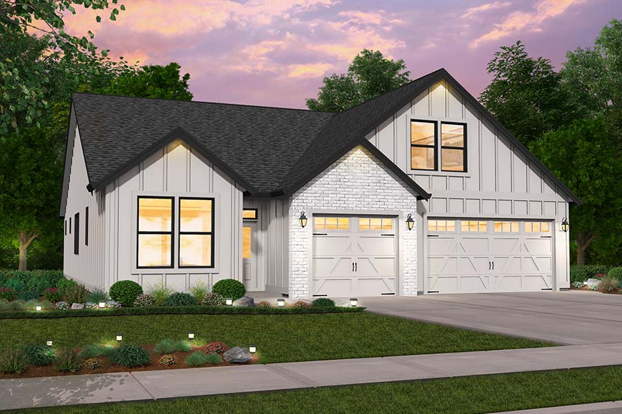 Signature Collection | The Lakeville Farmhouse | Generation Homes Northwest